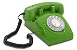 Opis 60s Cable mit klassischem Deutsche Post Pappeinleger: Retro Telefon im sechziger Jahre Vintage...